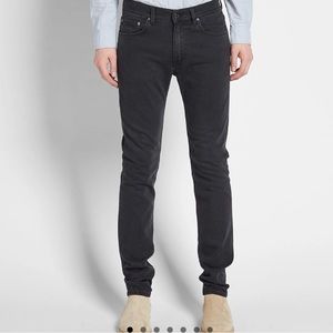 ACNE STUDIOS ACE USED CASH JEAN Black - Slim Fit